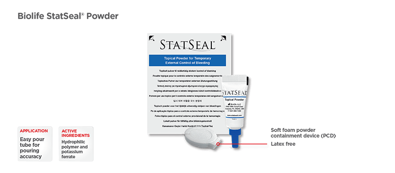 Statseal Powder Specification Cover